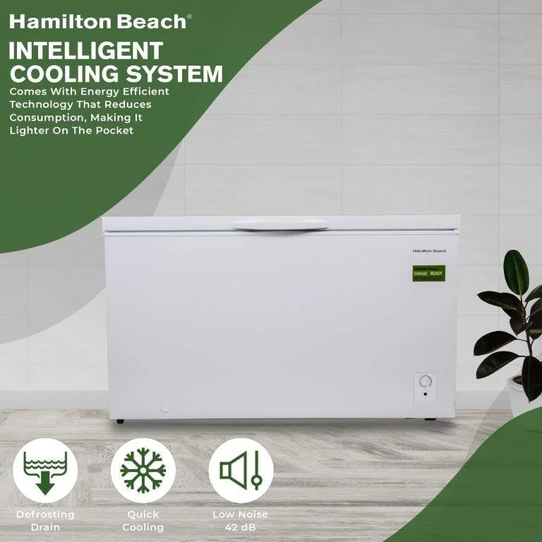 Hamilton Beach 14 Cu. Ft. Chest Freezer, White - HZ7941-3BCOM