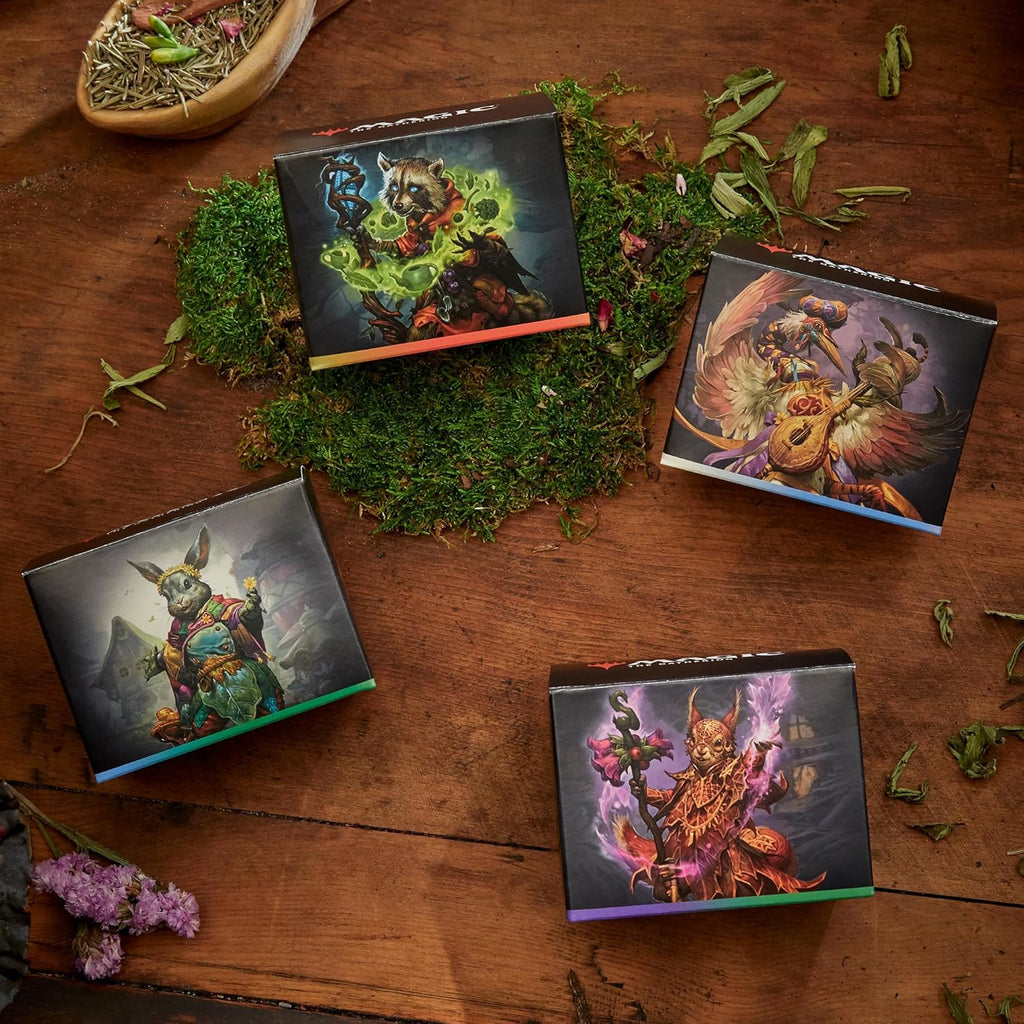 Magic: The Gathering Bloomburrow Commander Deck Bundle - 4 Decks