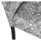 Set Of 2 Upholstered Parsons Dining Chairs, 38 in H x 19 in W x 23.5 in D