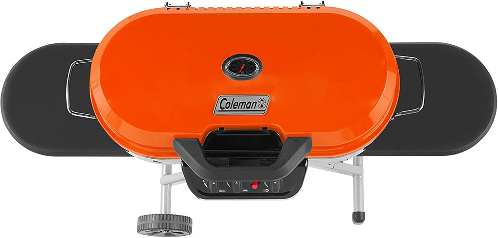 Portable Stand-Up Propane Grill, Black, 3 Burners - 285