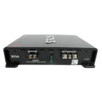 MTX Dual Loaded Car Subwoofer Enclosure 12 Inch 1200W With Boss R1100M Amplifier And Soundstorm AKS8 Kit - TNE212D