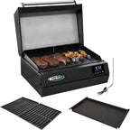 Turbo E Sport Electric Barbecue Grill, 1700W, 18in D x 24.1in W x 12.75in H