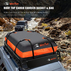 Universal Rooftop Roof Rack Carrier Basket, 51 in x 36 in x 5 in, 200 lb Capacity