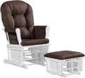 Lennox Furniture Glider Rocker Combo With Ottoman