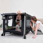 Pamo Babe 4-in-1 Portable Baby Crib Deluxe Nursery Center
