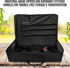 Dual-Burner Portable Propane Gas Stove, 150,000 BTU, Cast Iron