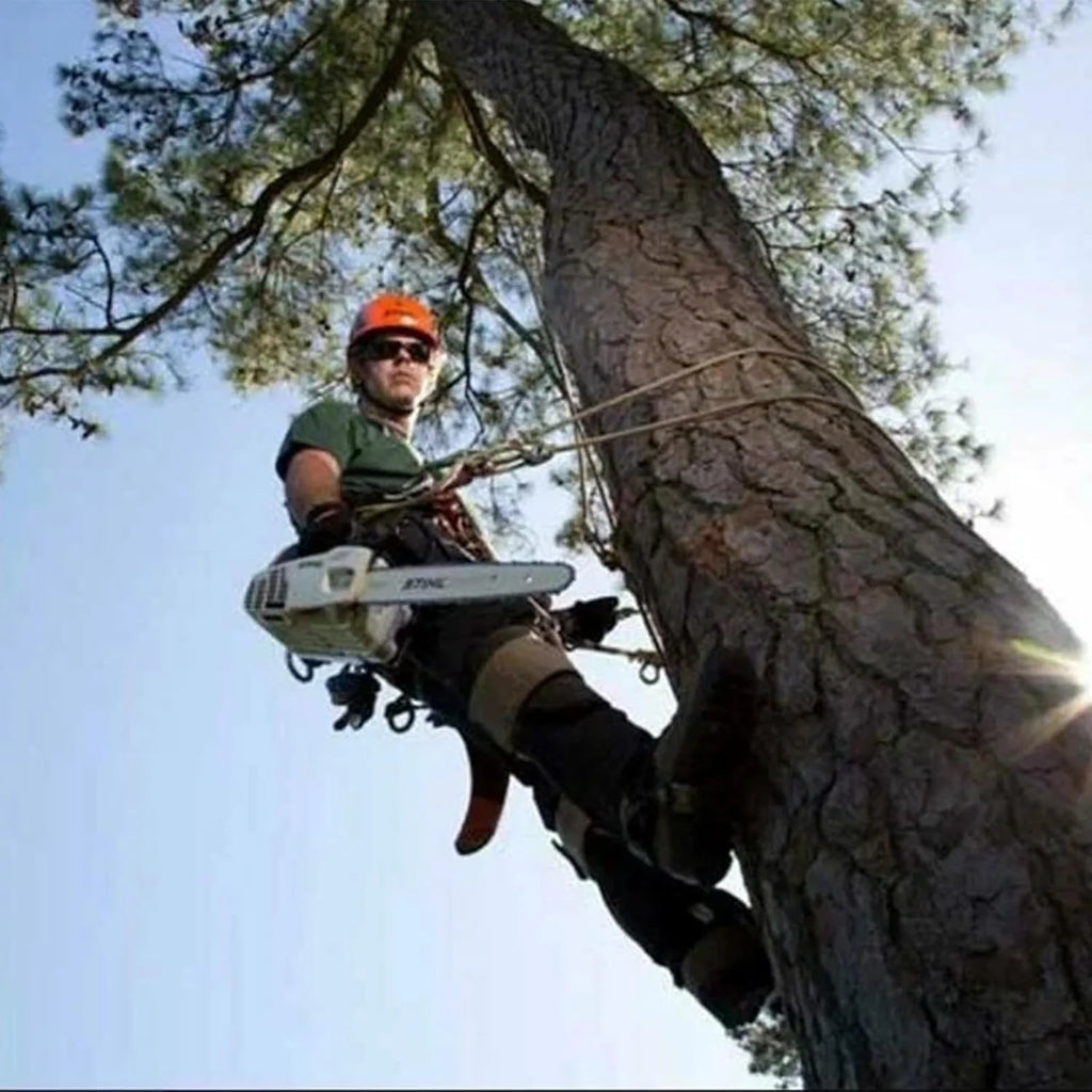 Tree Climbing Spikes With Adjustable Climbing Straps, Steel Core Flip Line, 42-47cm - Tree Climbing Gear B