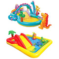 Intex Inflatable Dino And Ocean Kiddie Pool Play Centers - 2 Centers