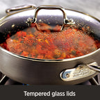 Hard Anodized Nonstick Fry Pan Set, 8-Inch And 10-Inch, 2 Piece