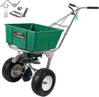 Lesco High Wheel Walk-Behind Fertilizer Spreader, 80 lbs - 101186 With 092463 Agitator Repair Kit