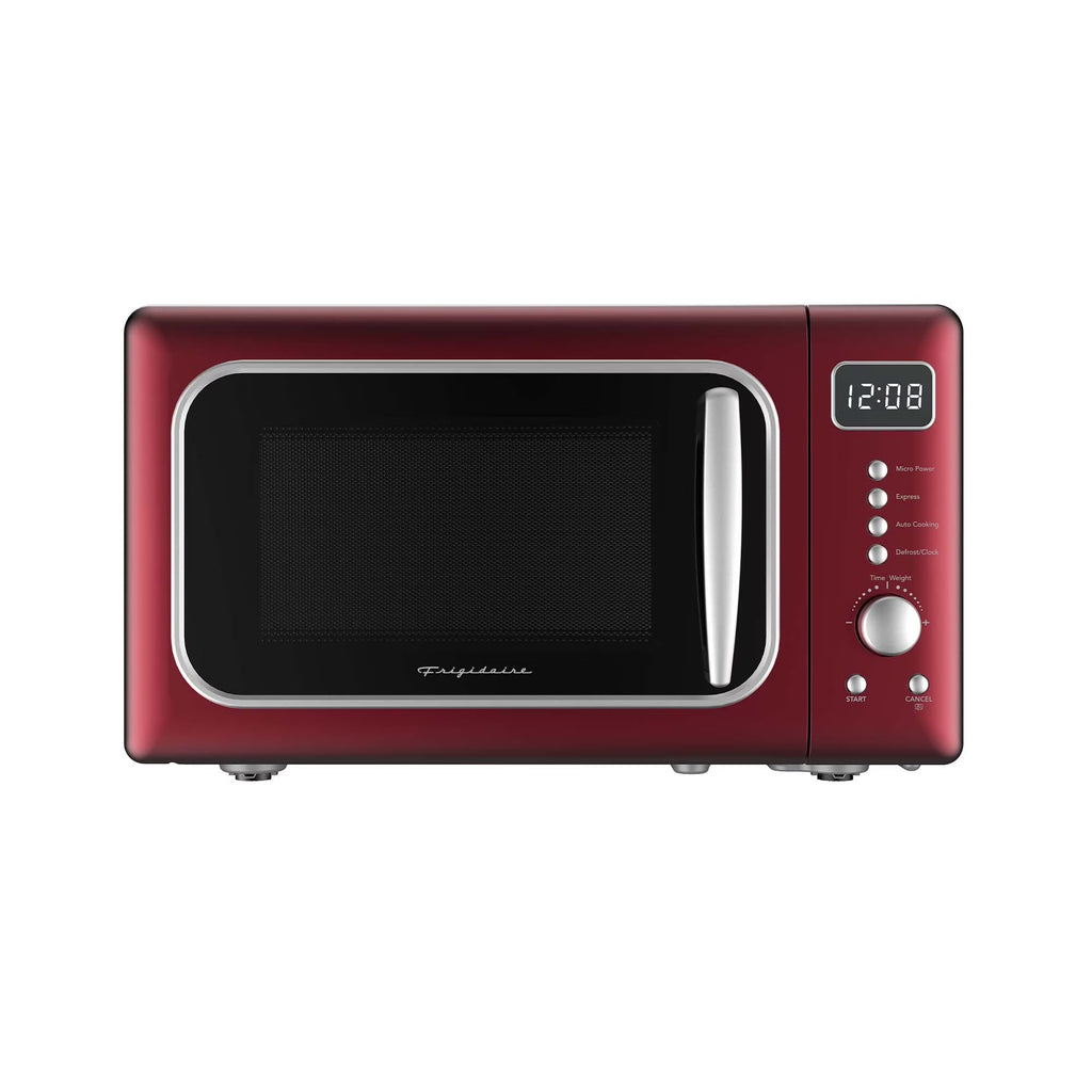 Frigidaire Retro Countertop Microwave Oven, 0.7 Cu. Ft., 700 Watts, Black And Gold