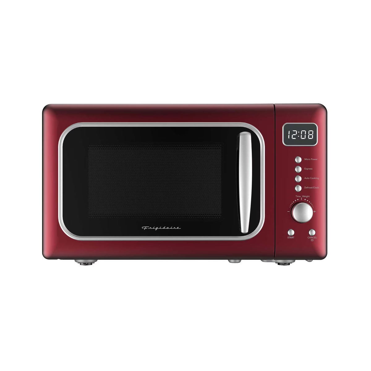 Frigidaire Retro Countertop Microwave Oven, 0.7 Cu. Ft., 700 Watts, Black And Gold