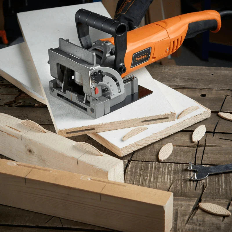 Woodworking Biscuit Joiner Tool - 4in Blade, 8.5A