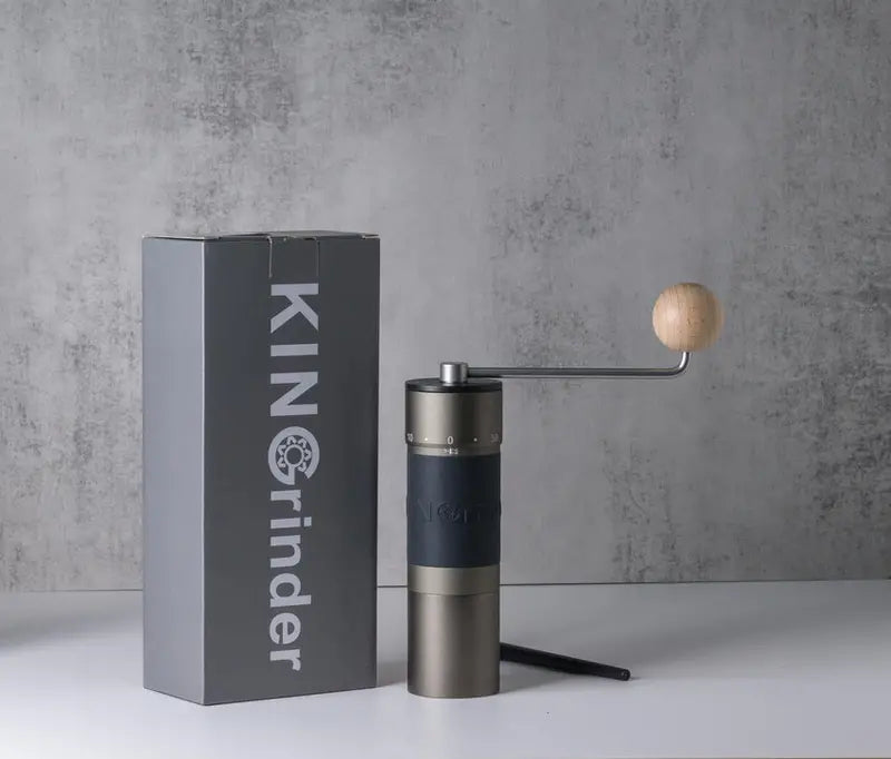 KINGrinder Manual Coffee Grinder K6 With Straight Handle - K6
