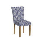 Set Of 2 Upholstered Parsons Dining Chairs, 38 in H x 19 in W x 23.5 in D