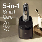Braun Electric Shaver And Trimmer, 4+1 Shaving Head, 60 Min - Series 9 Pro