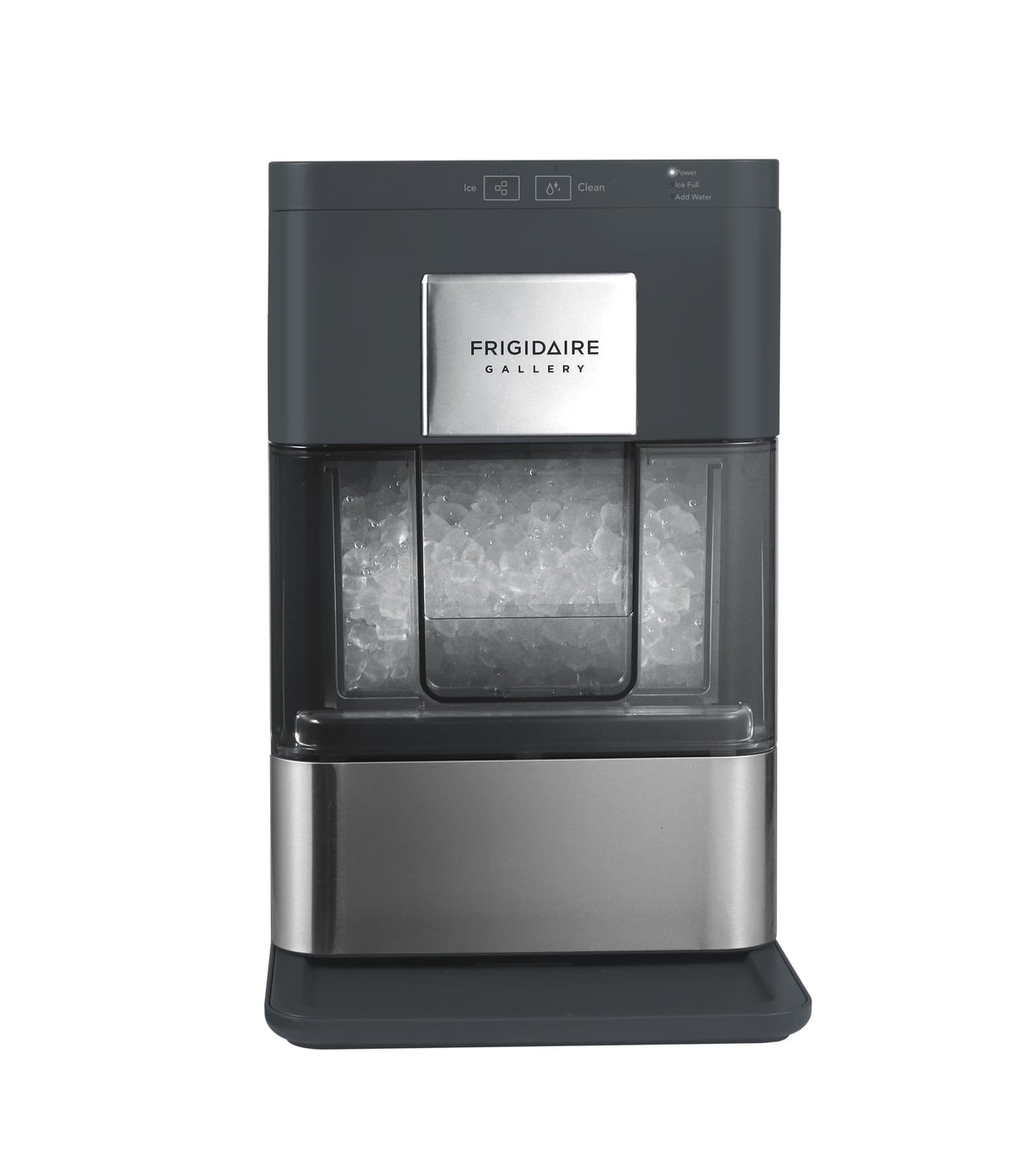 Frigidaire Countertop Nugget Ice Maker, 44 lbs. Daily, 3 lb. Basket, Black - EFIC256