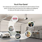 Genie Chain Drive Garage Door Opener, 3/4 HPc, Battery Backup - Chain Drive 750