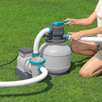 Sand Filter Pump 2,200 GPH For Above-Ground Pools