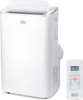BLACK+DECKER Smart Portable Air Conditioner, 12,000 BTU, Rooms Up To 550 Sq. Ft., White - BPACT08NM