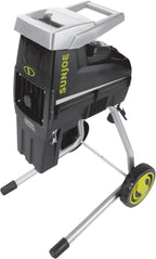 Electric Silent Wood Chopper/Deburr Machine, 15 Amp, 1.7 Inches, 21:1, 7 Inch Wheels - Green