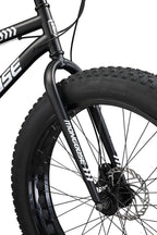Mongoose Malus Adult Fat Tire Mountain Bike, 26-Inch Wheels, 4-Inch Tires, 7-Speed - R5714C