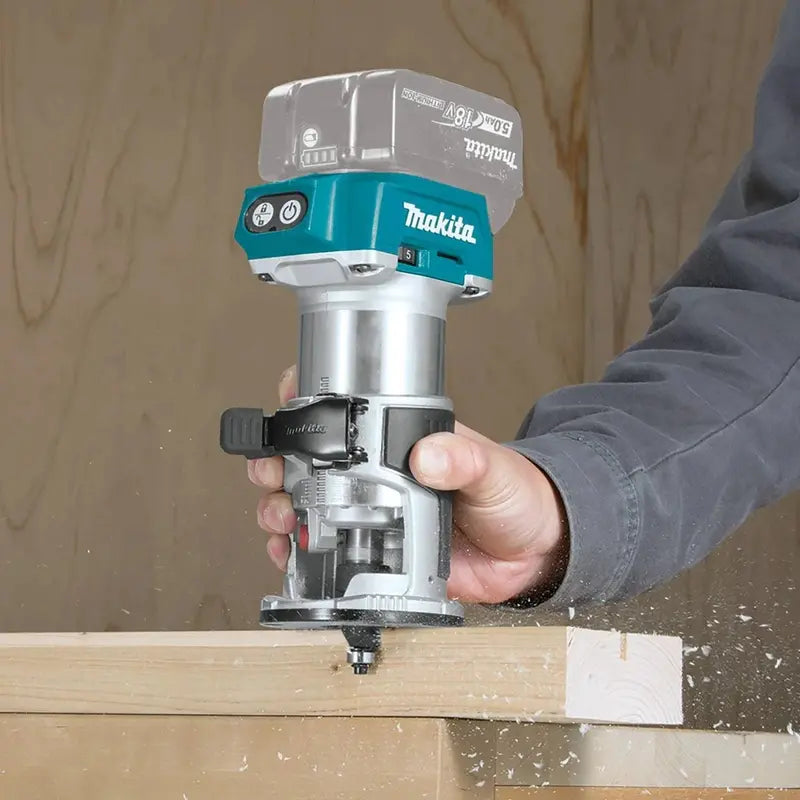 Makita 18V LXT Brushless Cordless Compact Router - Variable Speed