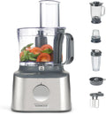 Multifunctional Compact Food Processor With Built-In Scale, 11 Accessories, 1.2 L Blender