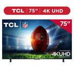 TCL 75 inch 4-Series 4K UHD HDR Roku Smart TV With Voice Control And AirPlay