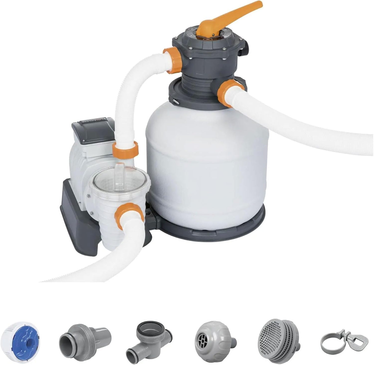 Sand Filter Pump 2,200 GPH For Above-Ground Pools