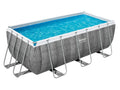Bestway Power Steel Frame Pool Complete Set With Filter Pump, 412 x 201 x 122 cm