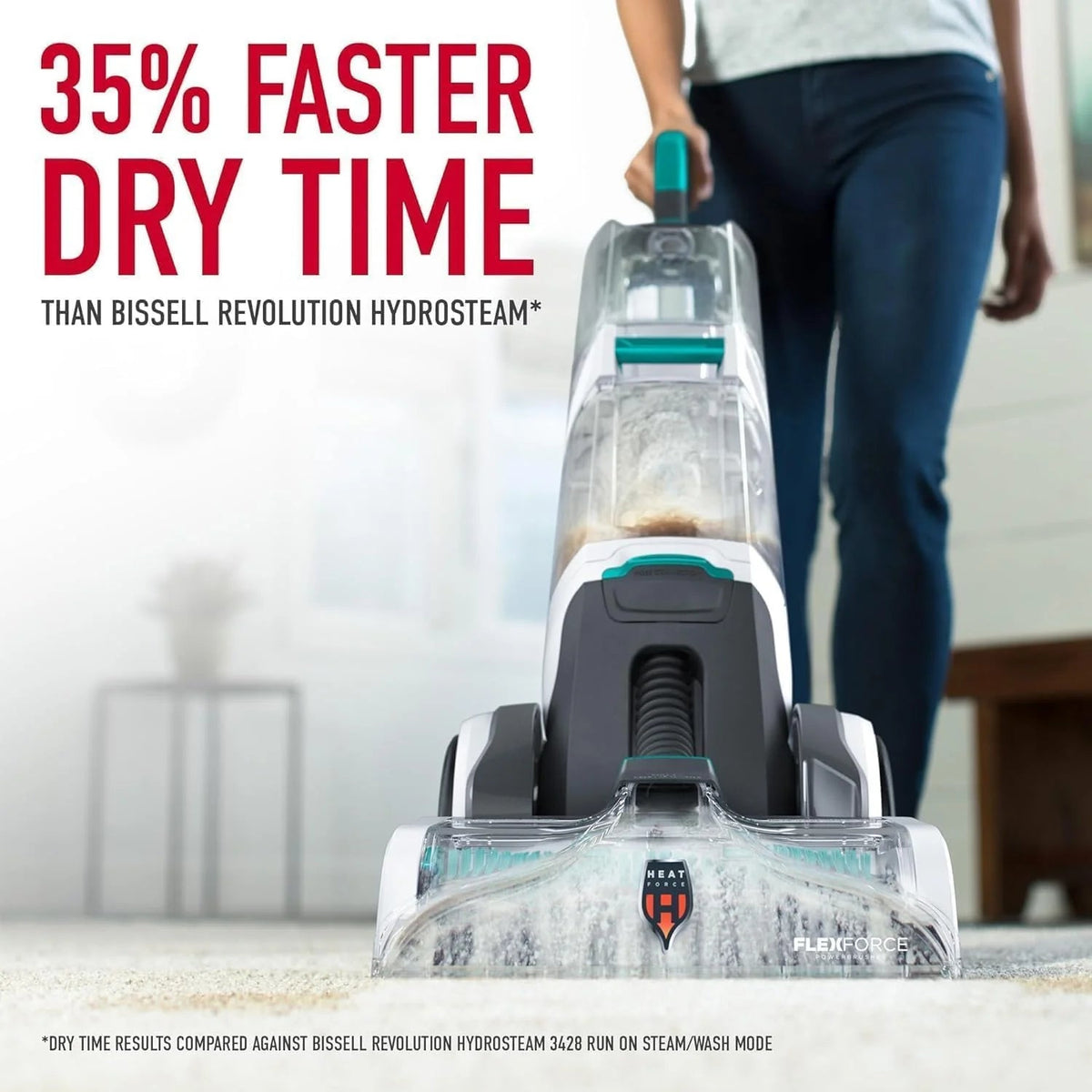 Hoover Automatic Carpet And Upholstery Cleaner - Turquoise