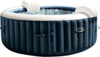 Intex PureSpa Bubble Massage Inflatable Spa, 4 Person, 196x71 cm, Navy - 55084