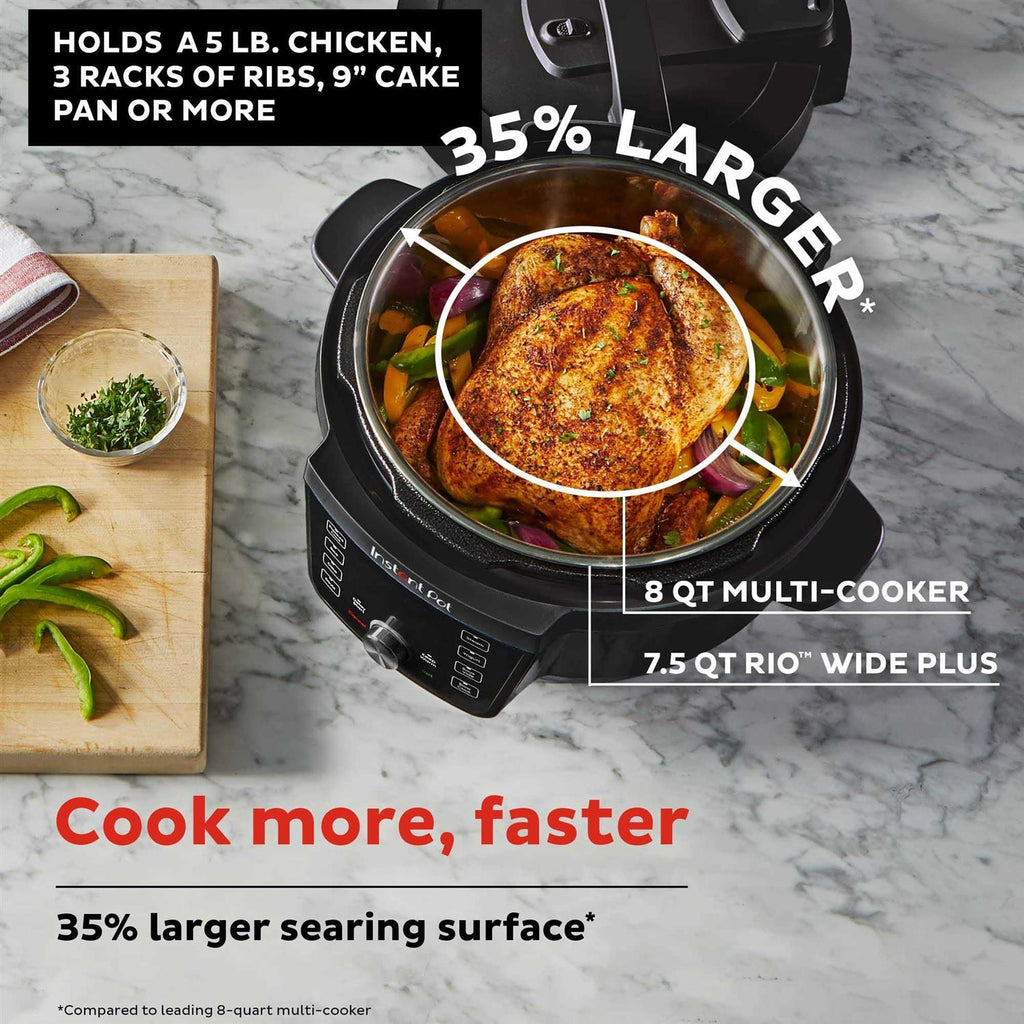 Instant Pot RIO Wide Plus 7.5-qt. Multi-Cooker