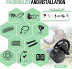 BAFANG Center Drive Electric Bicycle Conversion Kit 750W To 1000W 48V/52V 68-73 mm - BBS02B CAN