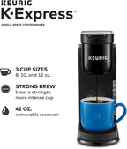 Keurig Single Serve K-Cup Pod Coffee Maker, Black - K-Express