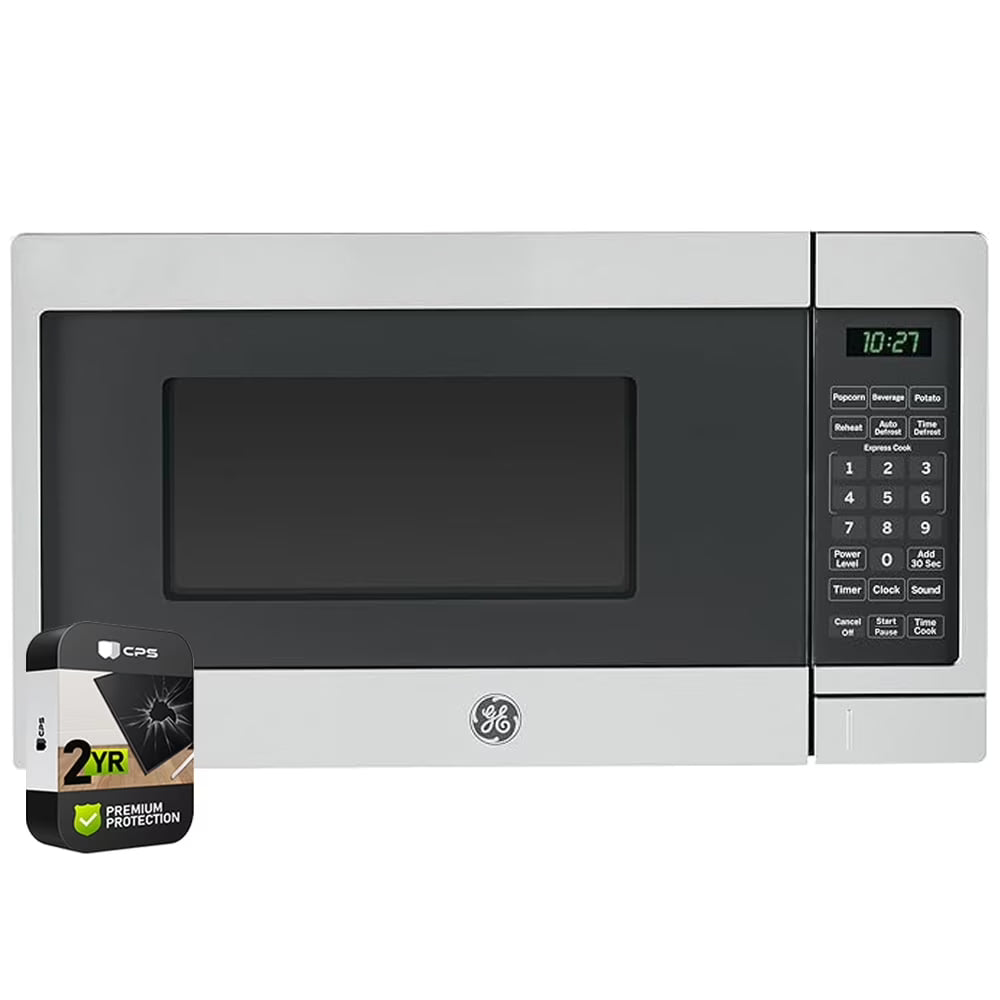 GE Countertop Microwave Oven 700-Watt 0.7 Cu Ft Stainless Steel - GCST07N1WSS