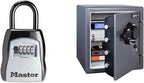 Master Lock Key Lock Box Bundle With SentrySafe Fireproof Waterproof Safe, 1.23 Cubic Feet