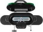 Portable Stand-Up Propane Grill, Black, 3 Burners - 285