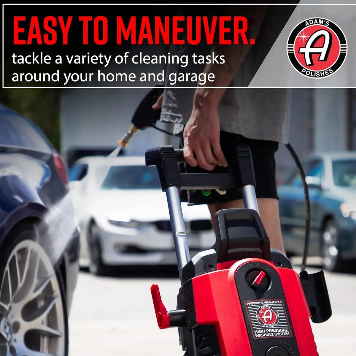 Adam's Polishes Electric Pressure Washer 2.0, 2000 PSI, 1.4 GPM - Pressure Washer