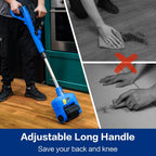 Electric Stand Up Grout Cleaning Machine With Brush Wheels - Outdoor Bundle
