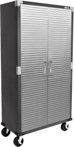 Seville Classics Steel Storage Cabinet, 36 inch W x 18 inch D x 72 inch H - UltraHD