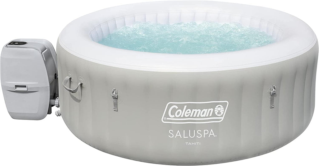 Coleman SaluSpa Tahiti Inflatable Hot Tub Spa, 2-4 Person AirJet Spa - Tahiti