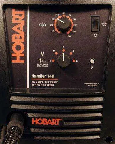 Hobart Handler 140 MIG Welder, 115V, 140-Amp, Manufacturer Refurbished - 500559