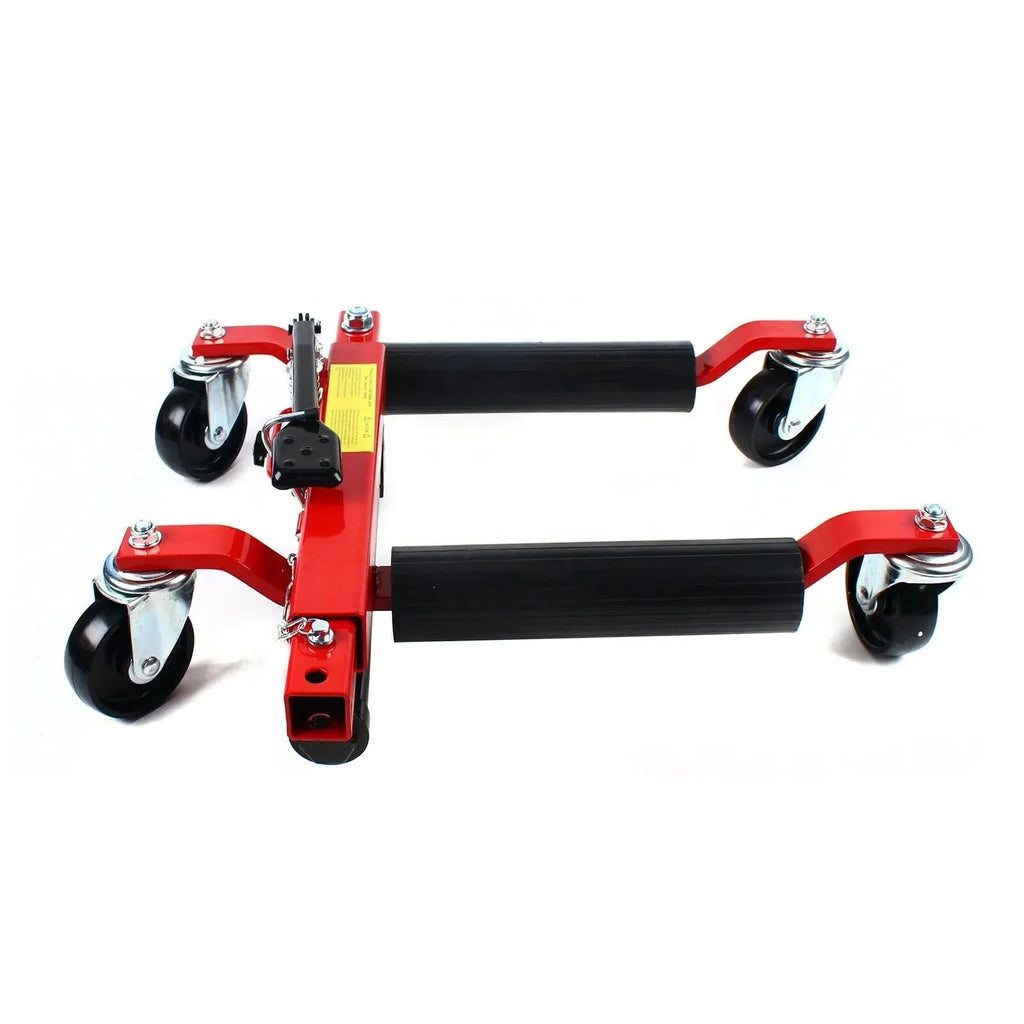 Hydraulic Positioning Car Wheel Dolly Jack Lift, 1500lb, A3 Steel And PVC
