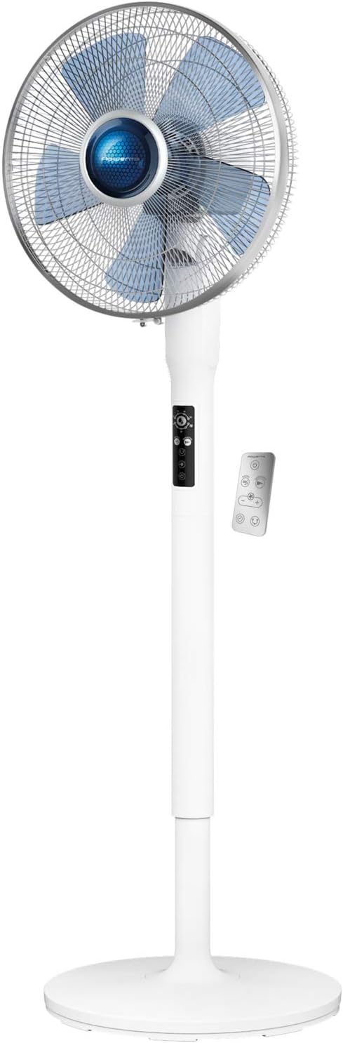 Rowenta Stand Fan With Remote Control, 5 Speeds - VU5870