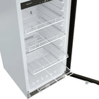 EdgeStar Commercial Beverage Merchandiser, 10.1 Cu. Ft., 22 in Wide, Stainless Steel - VBM101