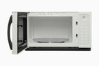 Beautiful 1.1 Cu ft 1000W Sensor Microwave Oven, White Icing