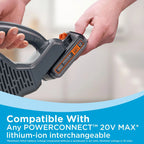 BLACK+DECKER POWERSERIES+ 20V MAX Cordless Stick Vacuum Kit, 44 Minute Run-Time - BHFEA18D1