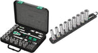 8100 SB 2 Zyklop 3/8 Inch Metric Ratchet Set, 43 Piece - 05003594001